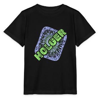 Warp Holger - T-shirt bio MINI CREATOR Stanley/Stella Enfant - noir - Devant - Mikhail (115cm)