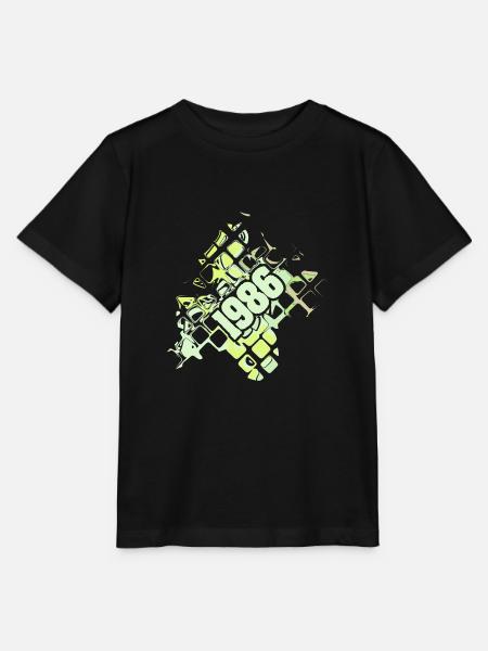 Style 1986 - Stanley/Stella Kinder T-Shirt MINI CREATOR  - Schwarz
