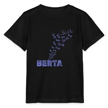 Segeln Berta - Stanley/Stella Kinder T-Shirt MINI CREATOR  - Schwarz - Vorne - Mikhail (115cm)