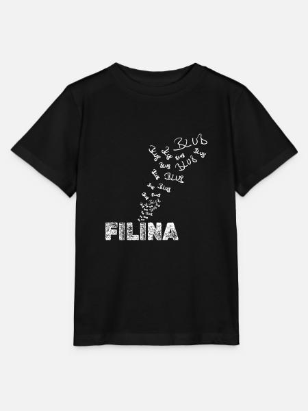 Filina - Stanley/Stella Kinder T-Shirt MINI CREATOR  - Schwarz