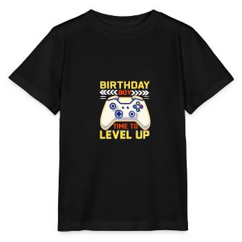 Geburtstagskind Zeit, um Videospiel Geburtstag zu verbessern - Stanley/Stella Kinder T-Shirt MINI CREATOR  - Schwarz - Vorne - Mikhail (115cm)