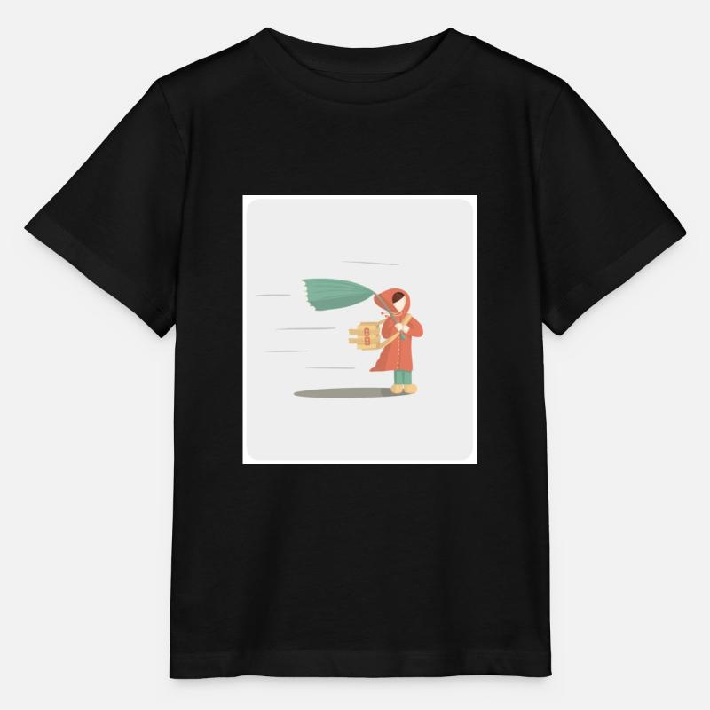 Tempête de vent tempête de vent - T-shirt bio MINI CREATOR Stanley/Stella Enfant - noir