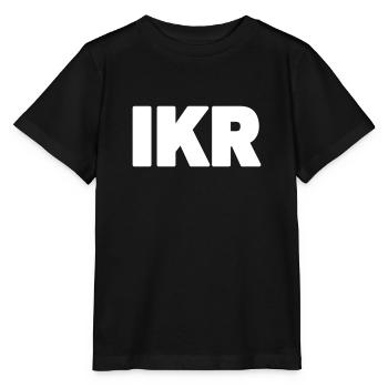 IKR | Text Slang - Stanley/Stella MINI CREATOR Kids’ T-Shirt - black - Front - Mikhail (115cm)