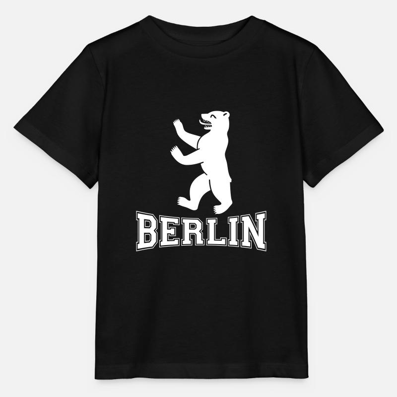 Berlin - T-shirt bio MINI CREATOR Stanley/Stella Enfant - noir