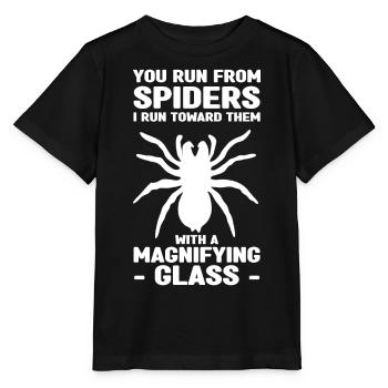 Insekten - Stanley/Stella Kinder T-Shirt MINI CREATOR  - Schwarz - Vorne - Mikhail (115cm)