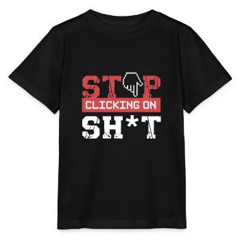 Cybersicherheit Hacker Programmierung Geschenkidee - Stanley/Stella Kinder T-Shirt MINI CREATOR  - Schwarz - Vorne - Mikhail (115cm)