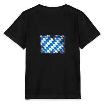 Bavière Bavaria - T-shirt bio MINI CREATOR Stanley/Stella Enfant - noir - Devant - Mikhail (115cm)