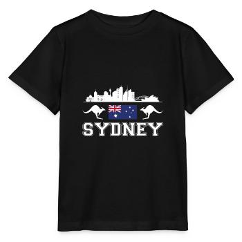 Sydney - Stanley/Stella Kinder T-Shirt MINI CREATOR  - Schwarz - Vorne - Mikhail (115cm)