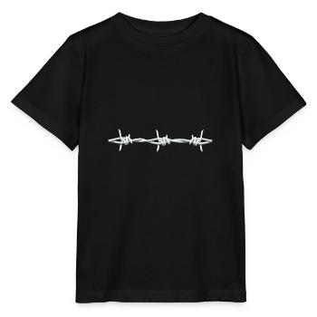 Barbed Wire - Stanley/Stella MINI CREATOR Kids’ T-Shirt - black - Front - Mikhail (115cm)