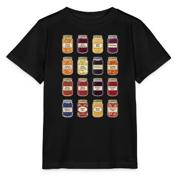 Jam in a jar - Stanley/Stella MINI CREATOR Kids’ T-Shirt - black - Front - Mikhail (115cm)