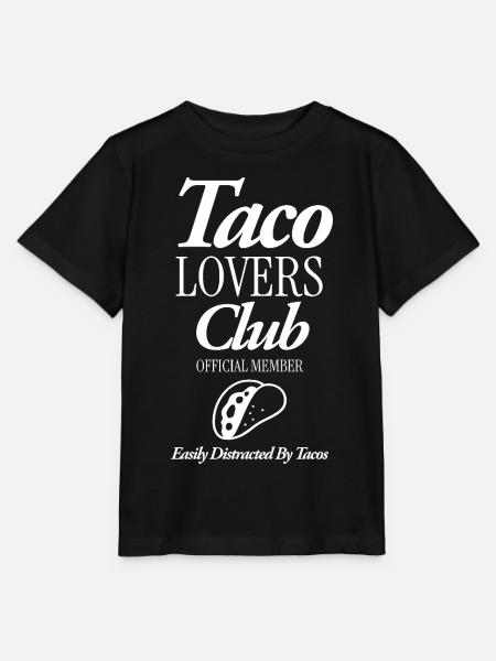 Taco Lovers CLub - Stanley/Stella Kinder T-Shirt MINI CREATOR - Schwarz