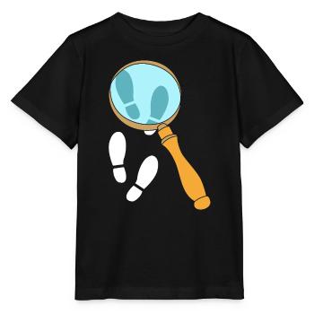 Detektiv - Stanley/Stella Kinder T-Shirt MINI CREATOR  - Schwarz - Vorne - Mikhail (115cm)