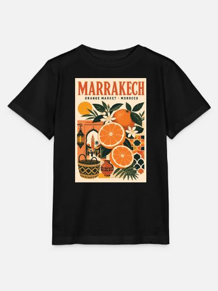 Entdecken Sie Marrakesch in Marokko - Stanley/Stella Kinder T-Shirt MINI CREATOR - Schwarz