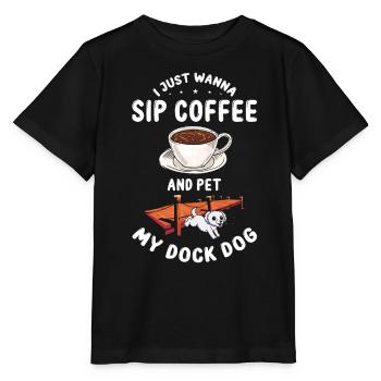 Sports nautiques pour chiens et sports nautiques pour chiens - T-shirt bio MINI CREATOR Stanley/Stella Enfant - noir - Devant - Mikhail (115cm)