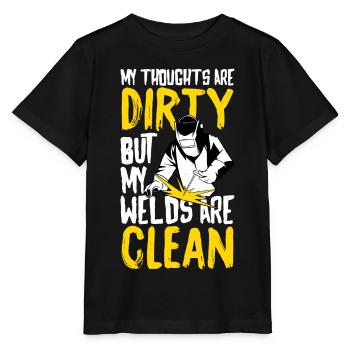 welding welding - Stanley/Stella MINI CREATOR Kids’ T-Shirt - black - Front - Mikhail (115cm)