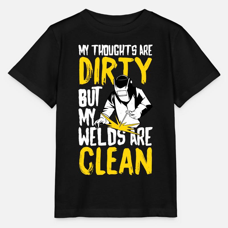 welding welding - Stanley/Stella MINI CREATOR Kids’ T-Shirt - black
