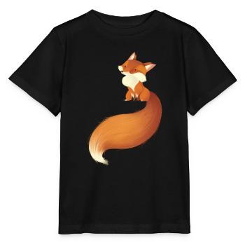 Fuchs - Stanley/Stella Kinder T-Shirt MINI CREATOR  - Schwarz - Vorne - Mikhail (115cm)