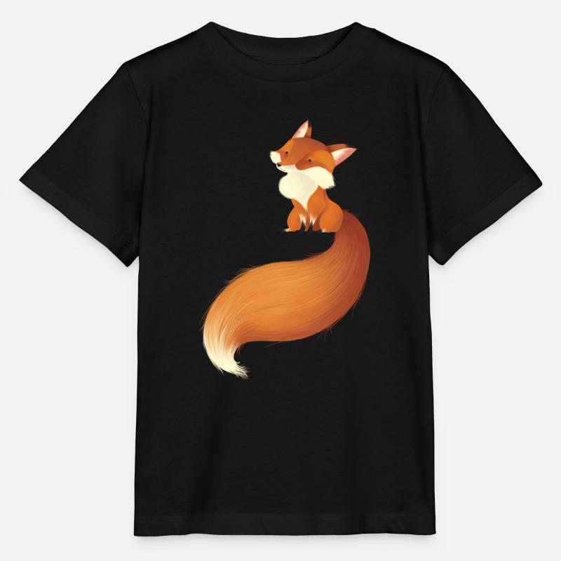 fox - T-shirt bio MINI CREATOR Stanley/Stella Enfant - noir