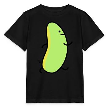 Lustige Bohne - Stanley/Stella Kinder T-Shirt MINI CREATOR  - Schwarz - Vorne - Mikhail (115cm)
