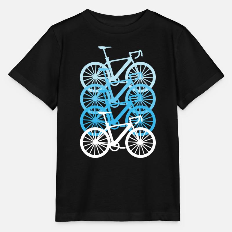 Faire du vélo - T-shirt bio MINI CREATOR Stanley/Stella Enfant - noir