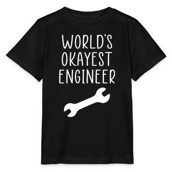 engineer funny quote - Stanley/Stella MINI CREATOR Kids’ T-Shirt - black - Front - Mikhail (115cm)