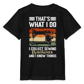 Seamstress Sewing Bespoke Tailor - Stanley/Stella MINI CREATOR Kids’ T-Shirt - black - Front - Mikhail (115cm)