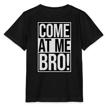 Viens à moi bro - T-shirt bio MINI CREATOR Stanley/Stella Enfant - noir - Devant - Mikhail (115cm)