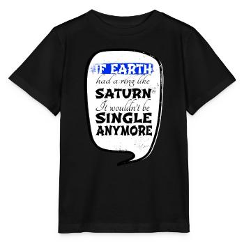 cadeau d’anniversaire astrologie en apesanteur - T-shirt bio MINI CREATOR Stanley/Stella Enfant - noir - Devant - Mikhail (115cm)