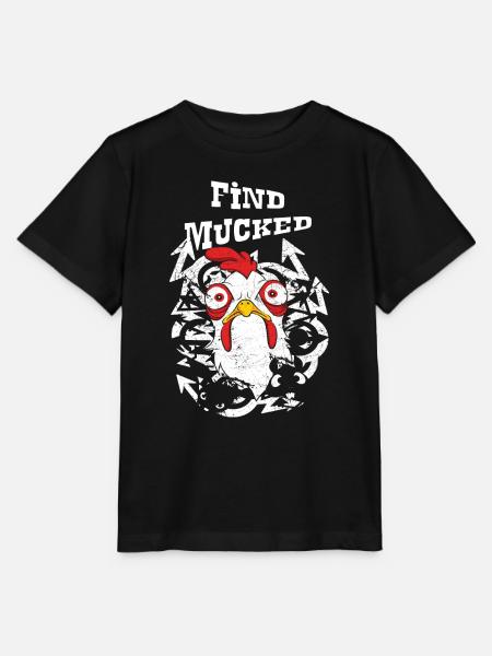 Finde Mucked Mind - Stanley/Stella Kinder T-Shirt MINI CREATOR - Schwarz