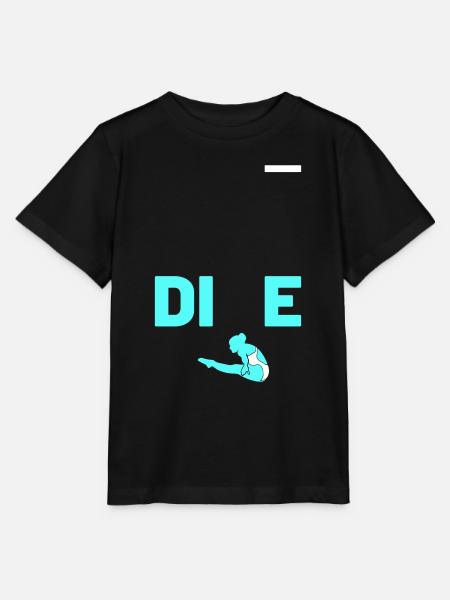 DIVE - Stanley/Stella Kinder T-Shirt MINI CREATOR  - Schwarz