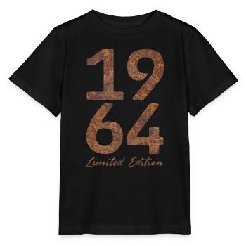 Vintage 1964: Limited Edition in Rust Look - Stanley/Stella MINI CREATOR Kids’ T-Shirt - black - Front - Mikhail (115cm)