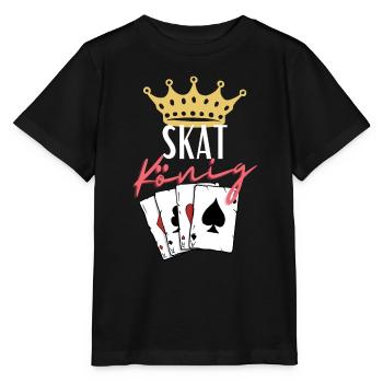 Skat King - Stanley/Stella MINI CREATOR Kids’ T-Shirt - black - Front - Mikhail (115cm)