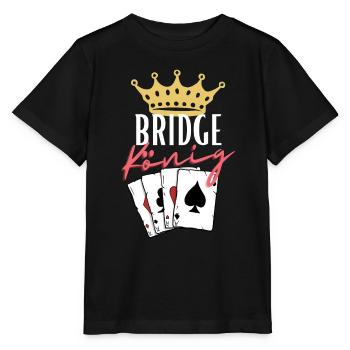 Bridge König - Stanley/Stella Kinder T-Shirt MINI CREATOR  - Schwarz - Vorne - Mikhail (115cm)