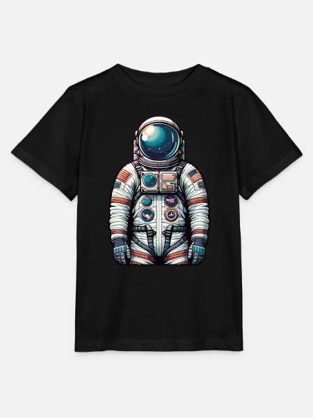 Astronaut - Stanley/Stella Kinder T-Shirt MINI CREATOR - Schwarz