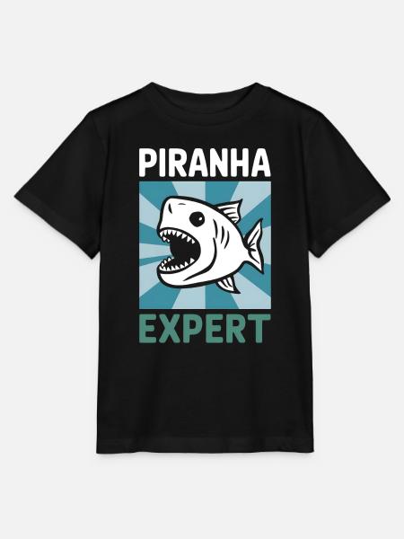 Piranha - Stanley/Stella Kinder T-Shirt MINI CREATOR - Schwarz