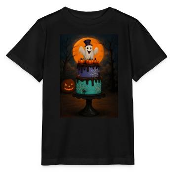 Grusel Geister Halloween Geschenk - Stanley/Stella Kinder T-Shirt MINI CREATOR  - Schwarz - Vorne - Mikhail (115cm)