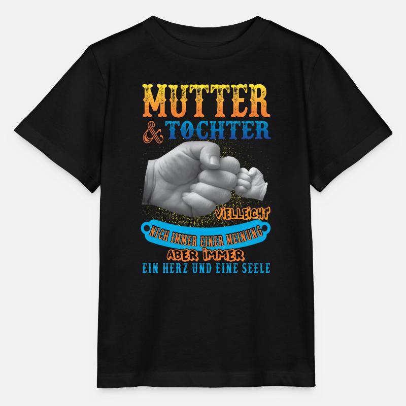 mutter und tochter - Stanley/Stella Kinder T-Shirt MINI CREATOR  - Schwarz
