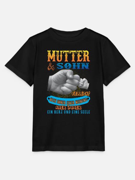 Mutter und sohn - Stanley/Stella Kinder T-Shirt MINI CREATOR  - Schwarz