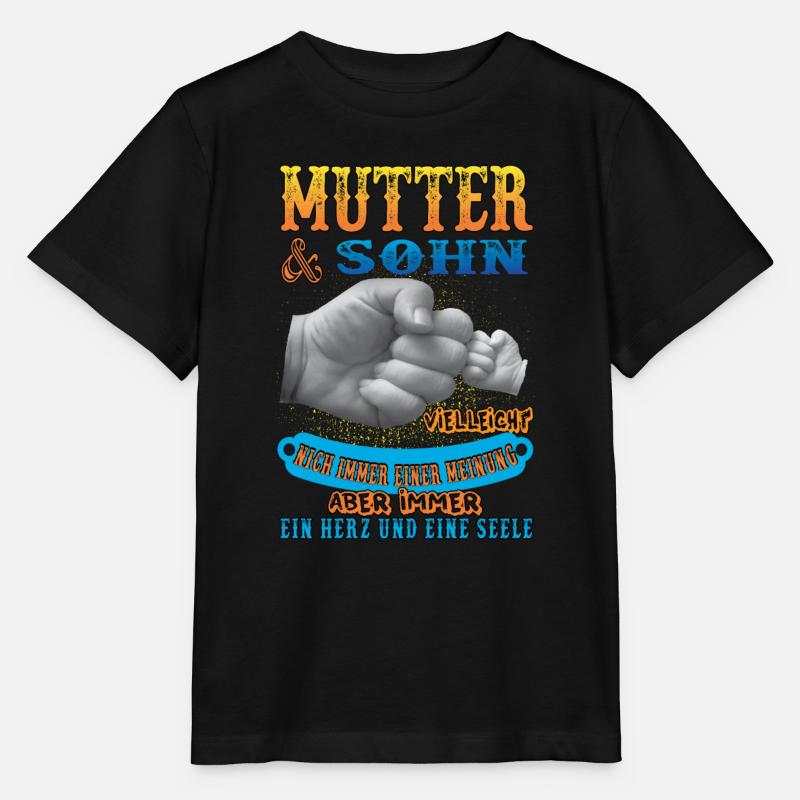 Mutter und sohn - Stanley/Stella Kinder T-Shirt MINI CREATOR  - Schwarz