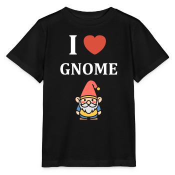 Ich liebe Gnome - Stanley/Stella Kinder T-Shirt MINI CREATOR  - Schwarz - Vorne - Mikhail (115cm)