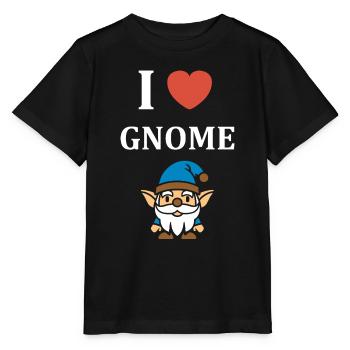 Ich liebe Gnome - Stanley/Stella Kinder T-Shirt MINI CREATOR  - Schwarz - Vorne - Mikhail (115cm)