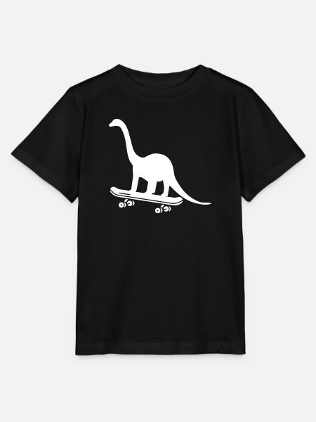 Dinosaurier Dino - Stanley/Stella Kinder T-Shirt MINI CREATOR - Schwarz