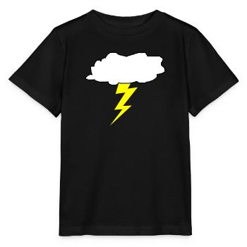 Donner - Stanley/Stella Kinder T-Shirt MINI CREATOR  - Schwarz - Vorne - Mikhail (115cm)