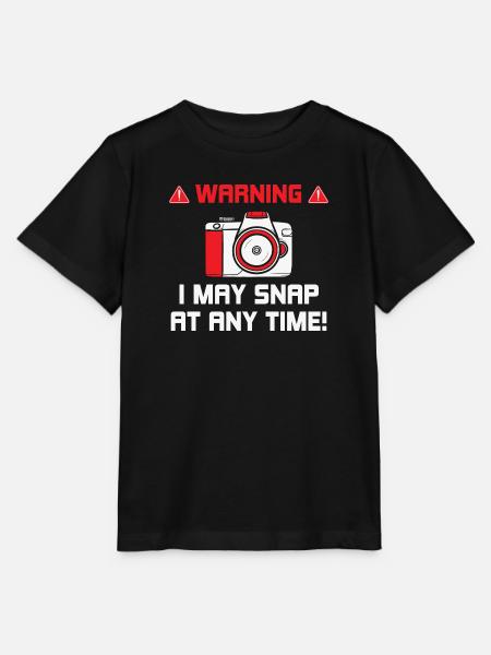 Warning - Stanley/Stella Kinder T-Shirt MINI CREATOR  - Schwarz