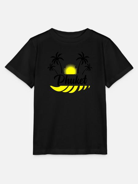 phuket - Stanley/Stella Kinder T-Shirt MINI CREATOR - Schwarz