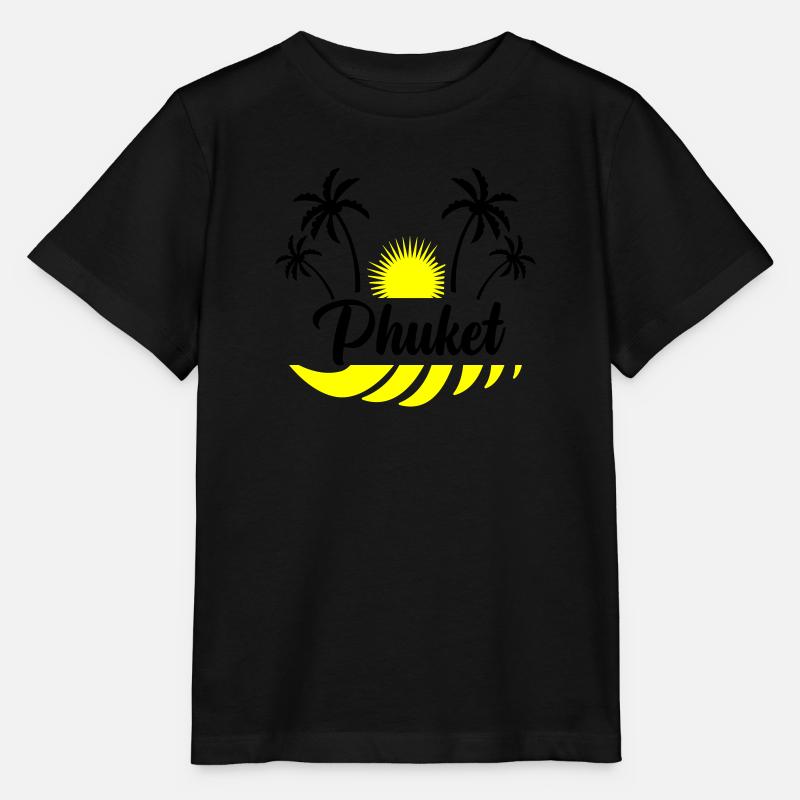 phuket - Stanley/Stella Kinder T-Shirt MINI CREATOR  - Schwarz