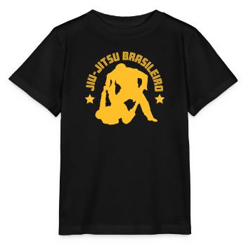 Brazilian Jiu-Jitsu Vintage - Stanley/Stella Kinder T-Shirt MINI CREATOR  - Schwarz - Vorne - Mikhail (115cm)