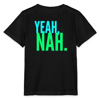 Ouais non, Adolescent Meme, Citation sarcastique - T-shirt bio MINI CREATOR Stanley/Stella Enfant - noir - Devant - Mikhail (115cm)