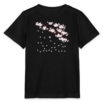 Sakura - Stanley/Stella Kinder T-Shirt MINI CREATOR  - Schwarz - Vorne - Mikhail (115cm)