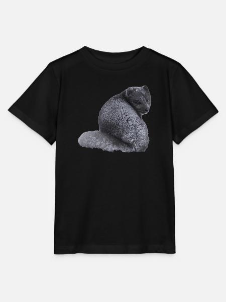 Fuchswelpe - Stanley/Stella Kinder T-Shirt MINI CREATOR - Schwarz